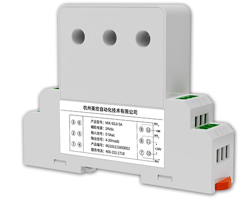美控MIK-SSJI 三相交流電流傳感器，可測三路，1-30A