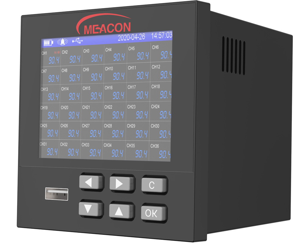 彩屏無(wú)紙記錄儀 MIK-R9600 1-18通道可選